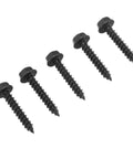 Badass Heavy Duty Clutch Cover Screws And Steel Bolts Set Replacement Kit For Polaris 570 900 1000 Engines - 5 black screws for clutch housing.