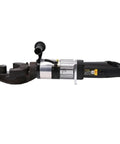 Heavy Duty Rebar Cutter Machine Portable Electric Steel Bender ZB-22 side view showcasing motor and cutting mechanism.