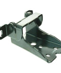 Close-up of steel lower hinge from Door Hinge Set Of 4 For Ford And Mercury Vehicles Upper And Lower Hinges Left And Right Sides Replacement Hinges