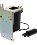 Refrigerator Solenoid Assembly WR62X10055 Replacement Part With 1 Year Warranty, Compatible With 1194707 And 203C6017G001, Plug And Play Setup For Home Kitchen Fridges In Stock Now, metal mounting bracket and connector