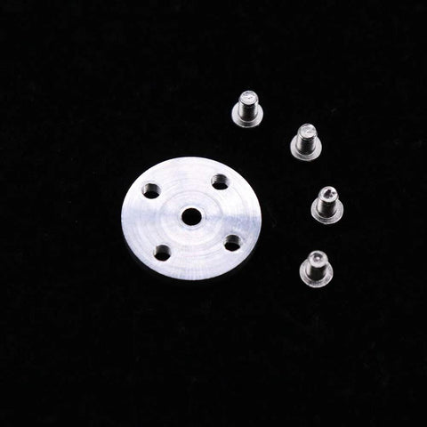 Treedix 10‑pc aluminum servo horn set with 25T discs and screws for MG995/MG996 standard servos
