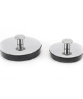 Universals Bath Basins Waste Plug, Washbasin Bath Plug, M in rubber and stainless steel, two sizes for sinks and baths.