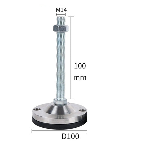 Heavy Duty Adjustable Furniture Leveling Feet 6 Pack Rotating Table Legs Wobble Knocker For Sofas Cabinets Rock Steady Dial Height Stabilizer Shakeout Blocker Quick Fix Jam Squared Setup, metal feet with adjustable height.