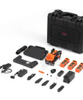 EVO II V3 Pro 6K RTK Rugged Drone Bundle With 1 Inch CMOS Sensor 20MP Photos Extended Flight Time Up To 36 Minutes, case and parts