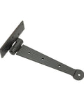 Hand Forged Tee Hinge Strap Hinge With Beeswax Finish Penny End Outdoor Gate Hardware Built To Last Sold Individually