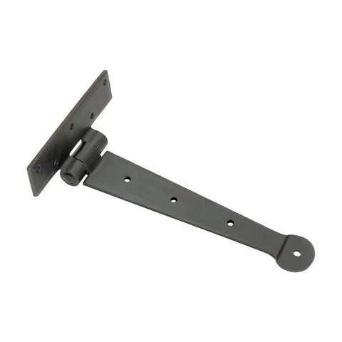 Hand Forged Tee Hinge Strap Hinge With Beeswax Finish Penny End Outdoor Gate Hardware Built To Last Sold Individually