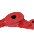 Rock Solid High Hardness Carbon Steel Manual Pipe Bender attachment, red, designed for bending light pipes and tubing.