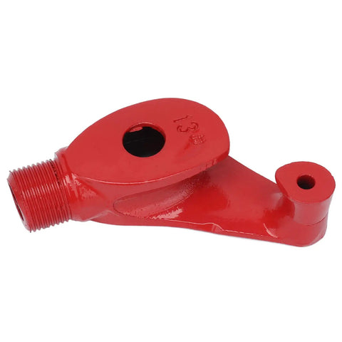 Rock Solid High Hardness Carbon Steel Manual Pipe Bender attachment, red, designed for bending light pipes and tubing.