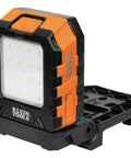 Rechargeable LED Work Light With 1000 Lumens, Magnetic Mount, 360 Degree Rotation, Kickstand, Three Lighting Modes For All Day Runtime, MODbox Rail System Compatible, Hands Free Jobsite Light