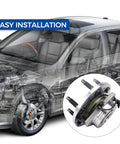 515096 Front Wheel Hub Bearing Assembly for Chevy Tahoe Silverado shown with car X-ray illustration for easy installation