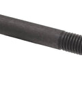 Rock Solid 3/8-16 Alloy Steel Stud, 3 Inch Long, Heat Treated With Black Oxide Finish, threaded fastener close-up view.