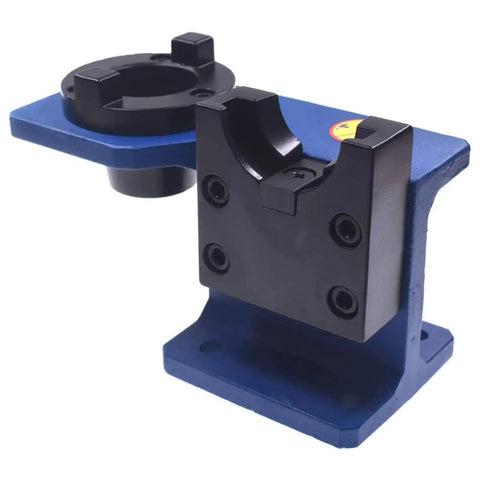 CNC Tool Holder Tapers for BT40 Universal Horizontal and Vertical Mount, Aluminum Seat Cover, High Strength Steel Body
