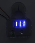 Keep Your Sweet Ride Rolling Smooth Zero Hassle Car Battery Terminal Connector Kit Built In Digital Voltmeter Displaying Voltage