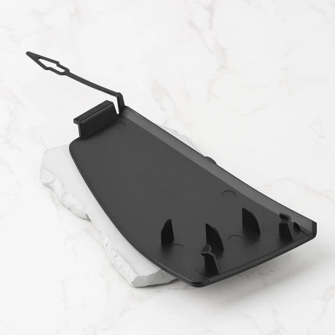 Back view of Front Right Tow Hook Cover For BMW G05 X5 M Sport And M50i 2019-2022 Direct OEM-Style Replacement, snap-on design.