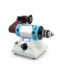 Heavy Duty Desktop Belt Sander and Table Grinder for Wood Metal Jade Polishing with Badass Copper Motor and Smooth Variable Speed close-up view