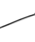 Eight Inch Reusable Cable Ties One Quarter Inch Wide With Fifty Pound Tensile Strength Hundred Pack Black Indoor Outdoor Trigger Release Nylon Ties
