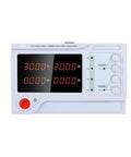 Beefy 600V 5A 3000W Adjustable DC Power Supply For Mobile Phone Repair Lab Switch Mode 220V Input front view with LCD display and knobs