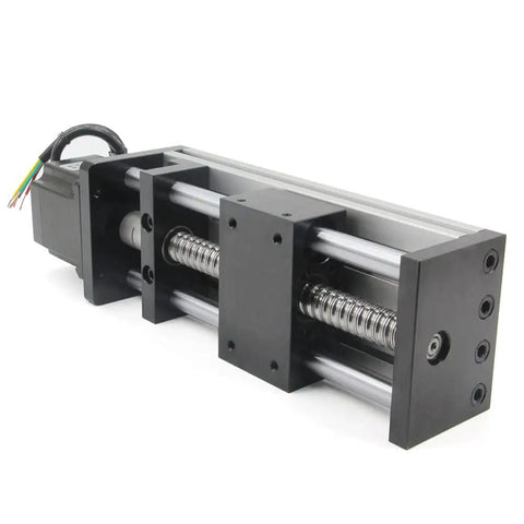 100mm Dope Dual Axis Ballscrew SFU1605 with NEMA23 Stepper Motor for DIY CNC Router, X Y Z Linear Stage Actuator, 3D Printer Heavy Load