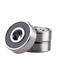 Premium Deep Groove Ball Bearing Set 17 By 35 By 10 mm Rubber Sealed Chromium Steel Bearings 20 Pieces 6003-2RS displayed in a stack