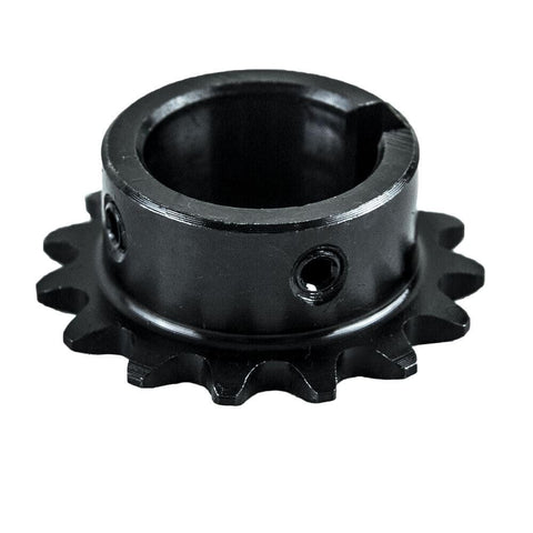 Heavy Duty Roller Chain Sprocket B Type 15 Tooth With 1 Inch Bore 35B15 1045 Carbon Steel Drive Gear For Industrial Chains ANSI Standard Built Tough For Demanding Machinery