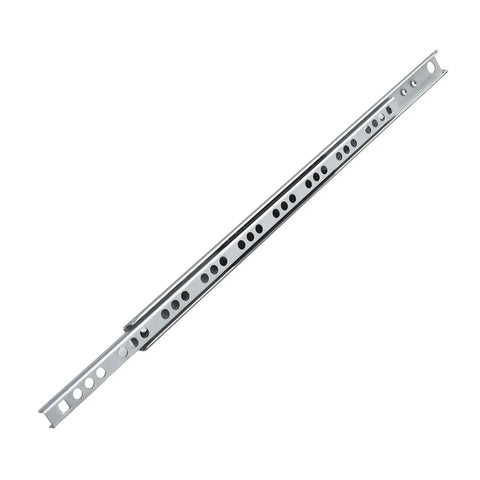 Top Shelf Two Pack Kitchen Cupboard Drawer Slides Bringing Dime Right Full Extension Metal Guide Rail for smoother than silk drawer glide.