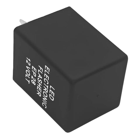 Three Pin LED Electronic Flasher Relay Module For Fixing LED Turn Signal Bulbs And Hyper Flash Compatible With Buick Cadillac Chevrolet GMC