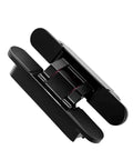 Hidden Door Hinge System For Residential Use Beefy Cross Adjustable Load Bearing 120 To 180 Kg Matte Black Finish