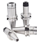 Top Shelf BT40 Spindle Tool Holder Featuring Balanced Collet Chuck Compatible With ER11 ER16 ER20 ER25 And ER32 Sizes showing multiple tool holders.