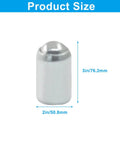 Product size of 20 Pack 304 Stainless Steel Ball Plungers And Detent Screws For Cabinets Drawers Rock Solid Smooth Glide 3Mm 5N.