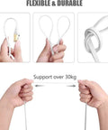 Demonstration of Game Ready Cat8 Ethernet Cable 6FT 40Gbps 2000MHz High Speed Flat Patch Cord With Gold Plated RJ45 Connectors flexibility and durability