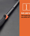 Heavy Duty Carbon Steel Hand Hoe With Ergonomic Rubber Grip For Weeding And Soil Turning Great For Planting And Yard Prep Rust Resistant