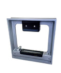 Professional Frame Square Spirit Level Combination Tool shows smooth reset vials and sturdy steel body for accurate measurements.