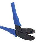Top Shelf 300 Piece Insulated Wire Connector Kit With Heavy Duty Crimp Pliers For Cars And Boats Plus Mixed Terminals Flame Proof Tin Plated Contacts For Super Safe Electric Connections In Any Garage Setup, blue crimp pliers