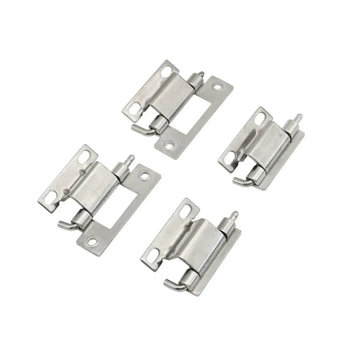 Heavy Duty Hidden Fixed Pin Gate Hinges For Cabinet Chassis And Home Setup 60X18mm Pack Of Nine Built Like A Tank For Zero Fuss Installations And Reliable Daily Performance