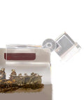 Premium Set Of 10 Transparent Milk Carton Lid Clips For Bags, reusable sealer on an open bag to keep food fresh longer.