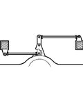 Watts Link Kit For Rear Suspension, Adjustable Weld On Design, Delivers Precise Axle Control And Superior Lateral Stability, Compatible With Parallel Link Systems Using Coil Springs Or Coil Over Shocks, Built For Performance. Diagram