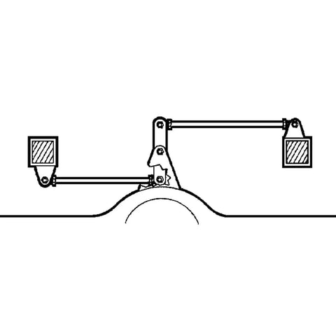 Watts Link Kit For Rear Suspension, Adjustable Weld On Design, Delivers Precise Axle Control And Superior Lateral Stability, Compatible With Parallel Link Systems Using Coil Springs Or Coil Over Shocks, Built For Performance. Diagram