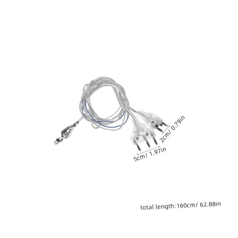 Foil Fencing Hand Wire Cord For Training And Competition Lightweight Portable Electric Conductivity Cable