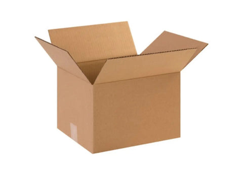Heavy Duty 12x10x8 Inch Corrugated Cardboard Boxes Bulk Pack Of 50 For Packing, Shipping, Mailing, And Moving Beefy 200 Pound ECT32 Kraft Cartons