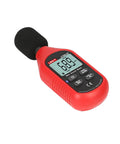 Bluetooth Decibel Meter With App For iOS And Android Digital Sound Level Meter 30 To 130 dB 0.1 dB Resolution in red with LCD display