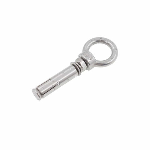 Heavy Duty Shoulder Eye Bolts 304 Stainless Steel For Concrete And Masonry Installations Wall And Ceiling Hooks 5 Pack M6x60