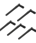 5-pack of 6dBi Foldable Omnidirectional SMA Antenna For 423 To 443 MHz High Gain Meter Reading System Drone Security Alarm Weatherproof