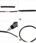 The Ultimate 530 Pc Heat Shrink Tubing Assorted Cable Wire Wrap Sleeve Kit For Automotive Electrical Repair Maintenance And DIY Projects Including Durable Insulation Sleeves To Keep Your Car Wires Secure And Protected From Wear, black heat shrink tube over a wire splice