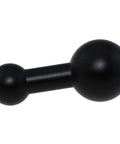 25Mm To 17Mm Ball Adaptor Aluminum Alloy Dual Socket Arm Rotating Ball Mount For RAM Brackets GPS Units Car Dash Mounts Universal Fit Rock Solid Heavy Duty Swivel Mount black aluminum adapter
