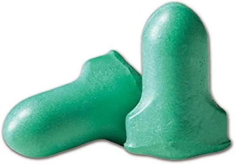 Max Lite Disposable Foam Earplugs Uncorded Small Green Polyurethane Foam Pack Of 200 For Comfortable Low Pressure Fit In Small Ear Canals