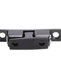 Close-up of Double Ball Tension Roller Catch For Cabinet Doors Stainless Steel Adjustable Tightness Latch, front view.