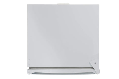 Chill Your Stash Or Freeze Your Snacks In This Solid Convertible Upright Freezer Fridge 3 Cubic Feet White Compact Design front view.