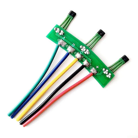 Solid E Bike Hall Sensor Replacement For Two Wheel Electric Scooter Motor 120 Degree 3144 3413 Hall Plate Circuit Board With Cable