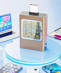 USB C Power Meter Tester For Gearheads With PD3.1 48V PPS QC2.0 QC3.0 multiprotocol voltmeter displaying voltage and current readings