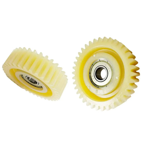 36T Nylon Clutch Gear Kit for Left Side Electric Bike Hub Motors, 38mm Planetary Gear, Beefy Torque Replacement, Yellow